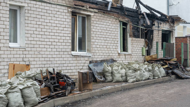 Professional Fire Damage Removal technician working in Federal Way, WA
